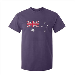 Vintage Australian Flag T Shirt For Kid Australia Distressed Patriotic Southern Cross Country Pride Graphic