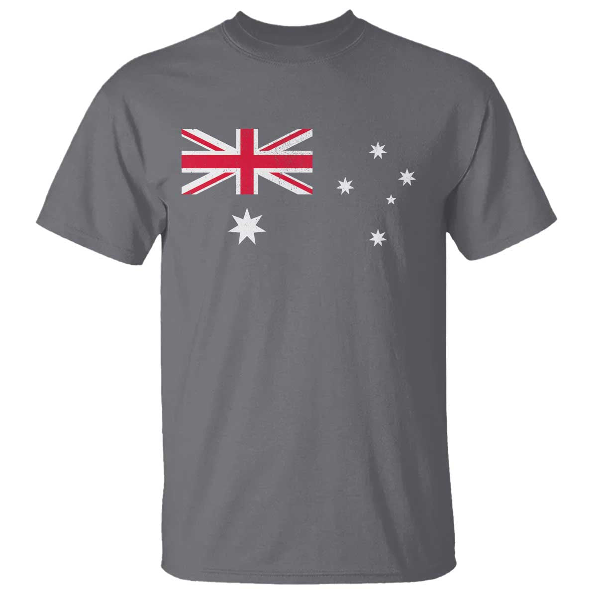 Vintage Australian Flag T Shirt Australia Distressed Patriotic Southern Cross Country Pride Graphic