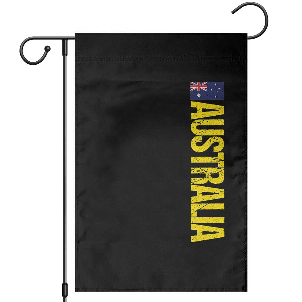 Australia Flag Garden Flag Patriotic Country Pride Vertical Text Graphic