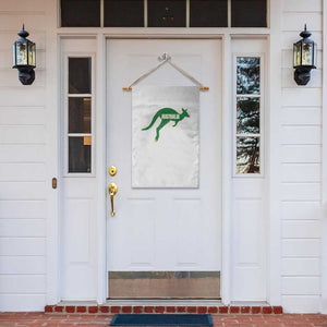 Vintage Kangaroo Australia Garden Flag Patriotic Country Pride Graphic Aussie Roo Kangaroo