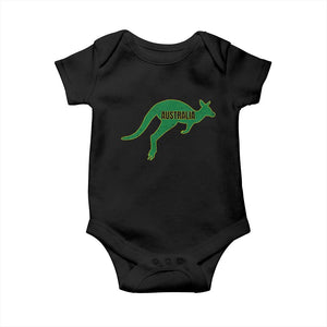 Vintage Kangaroo Australia Baby Onesie Patriotic Country Pride Graphic Aussie Roo Kangaroo