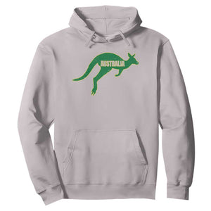 Vintage Kangaroo Australia Hoodie Patriotic Country Pride Graphic Aussie Roo Kangaroo