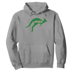 Vintage Kangaroo Australia Hoodie Patriotic Country Pride Graphic Aussie Roo Kangaroo