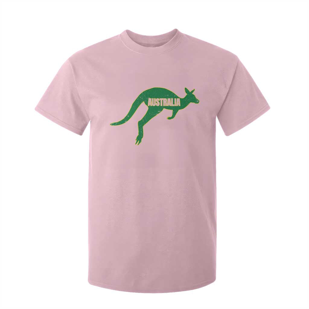 Vintage Kangaroo Australia T Shirt For Kid Patriotic Country Pride Graphic Aussie Roo Kangaroo