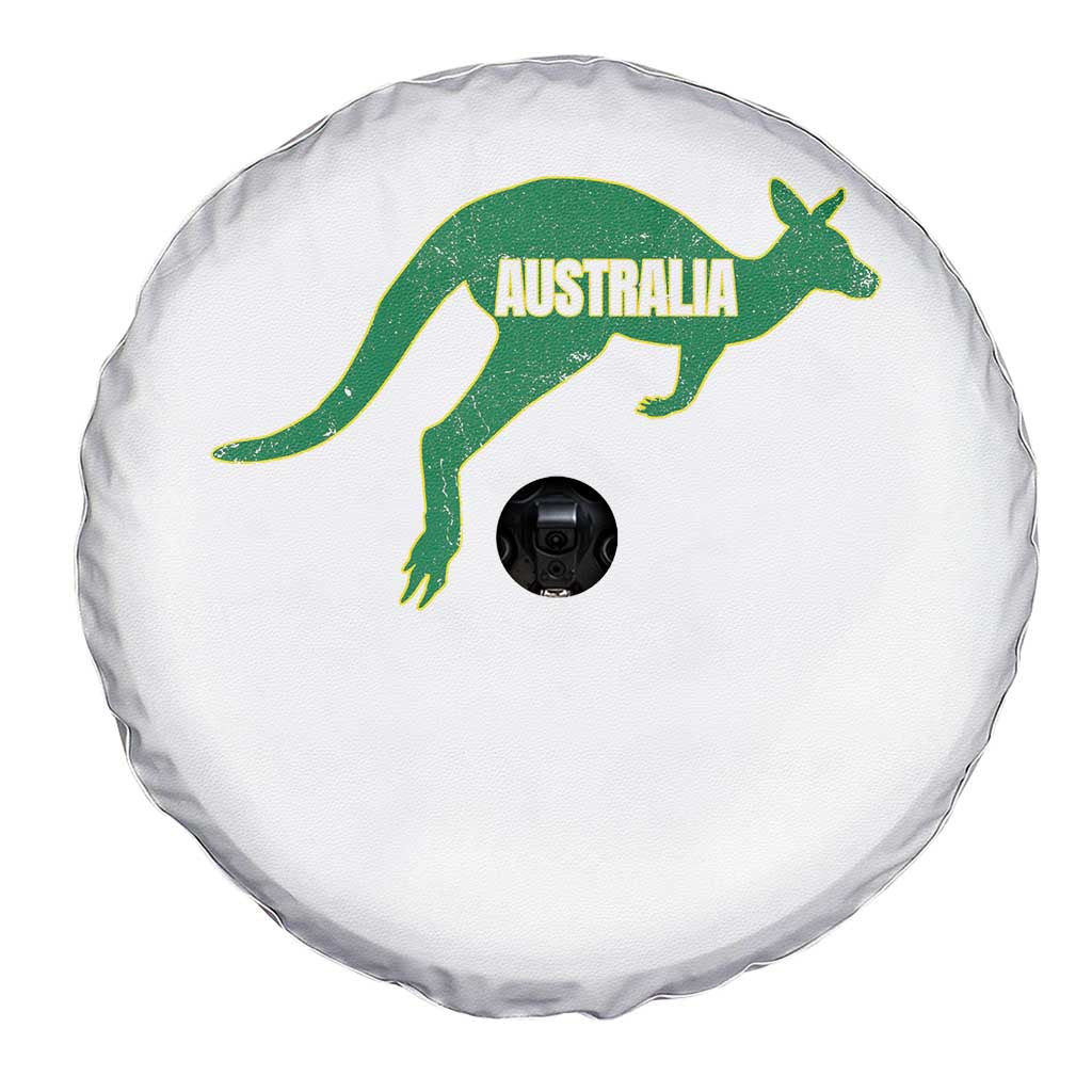 Vintage Kangaroo Australia Spare Tire Cover Patriotic Country Pride Graphic Aussie Roo Kangaroo