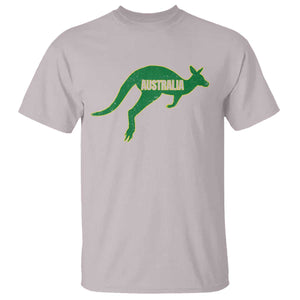 Vintage Kangaroo Australia T Shirt Patriotic Country Pride Graphic Aussie Roo Kangaroo