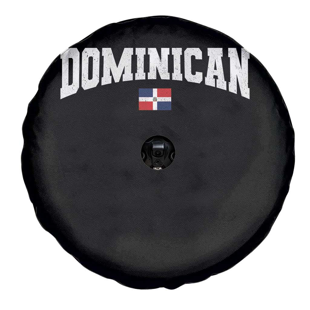 Vintage Dominican Republic Flag Spare Tire Cover Retro Varsity Caribbean Pride Heritage Gift TS10 Print Your Wear