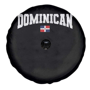 Vintage Dominican Republic Flag Spare Tire Cover Retro Varsity Caribbean Pride Heritage Gift TS10 Print Your Wear