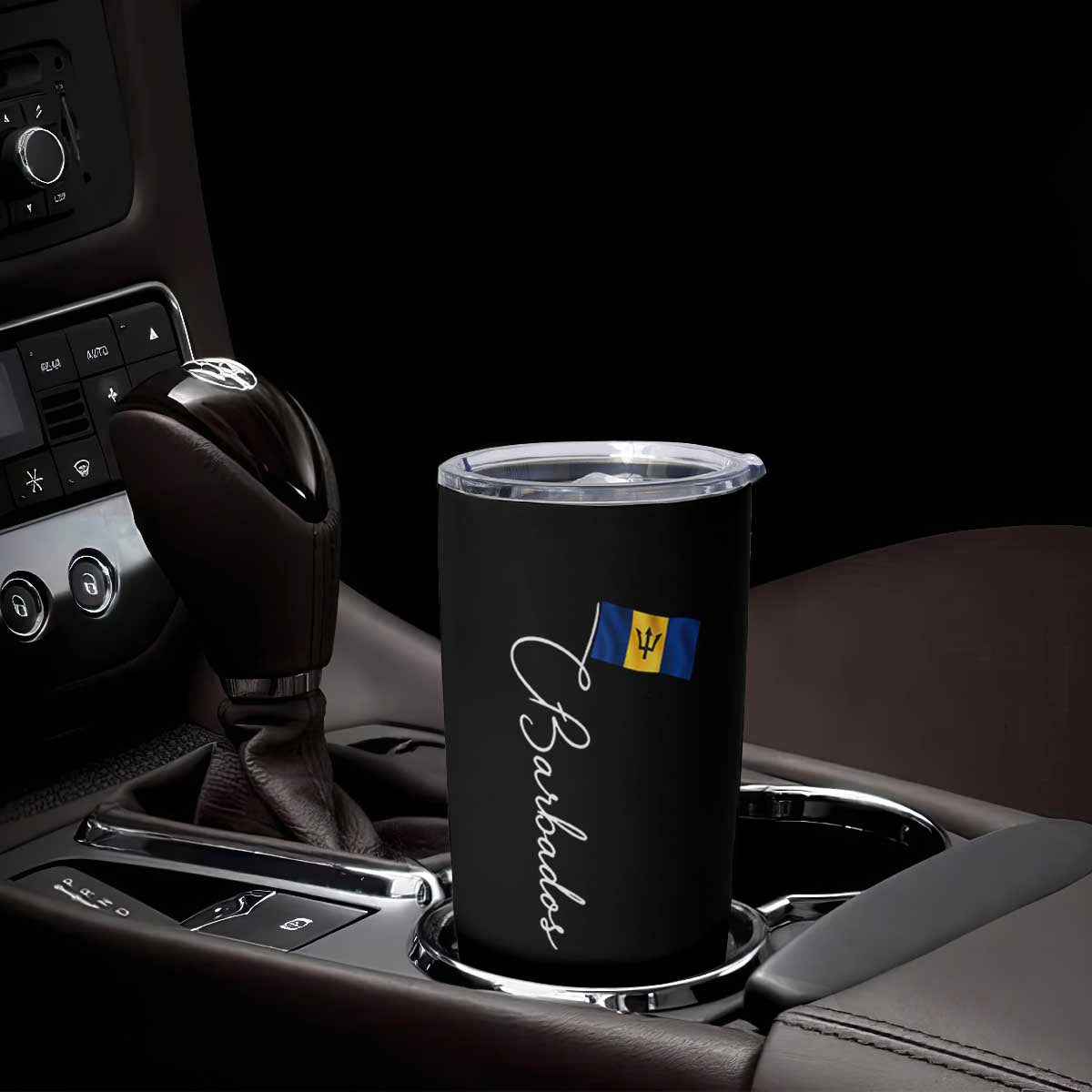 Barbados Flag Tumbler Cup Elegant Barbados Pride Patriotic Island Heritage Gift TS10 Print Your Wear