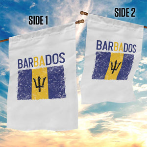 Vintage Distressed Barbados Flag Garden Flag Bajan Caribbean Heritage Patriotic Pride Gift TS10 Print Your Wear