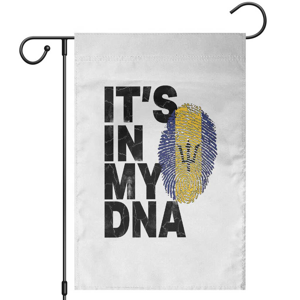 It's In My DNA Barbados Barbadian Garden Flag Pride Heritage Patriotic Gift TS10 White Print Your Wear