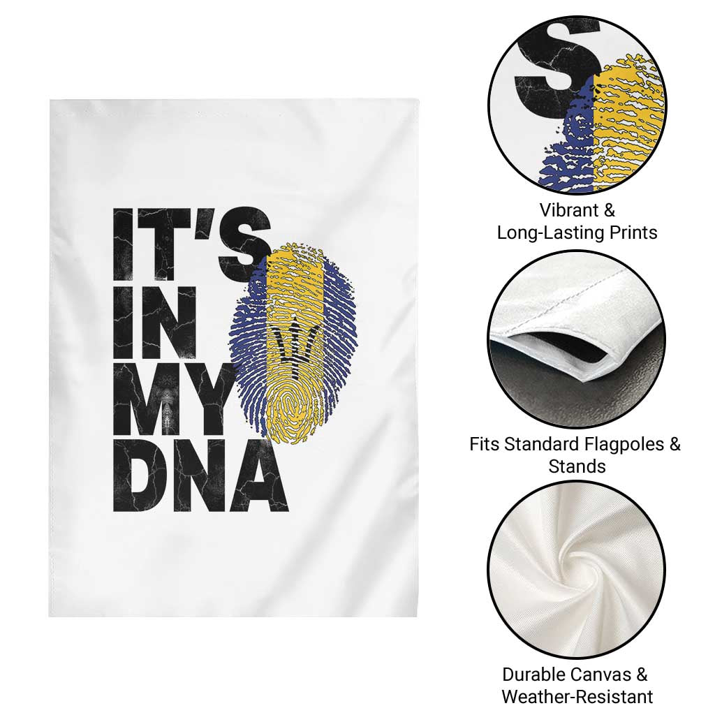 It's In My DNA Barbados Barbadian Garden Flag Pride Heritage Patriotic Gift TS10 Print Your Wear