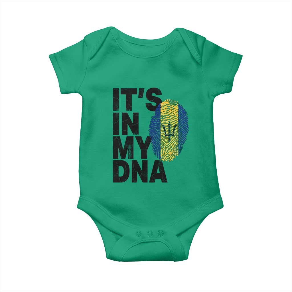 It's In My DNA Barbados Barbadian Baby Onesie Pride Heritage Patriotic Gift TS10 Irish Green Print Your Wear