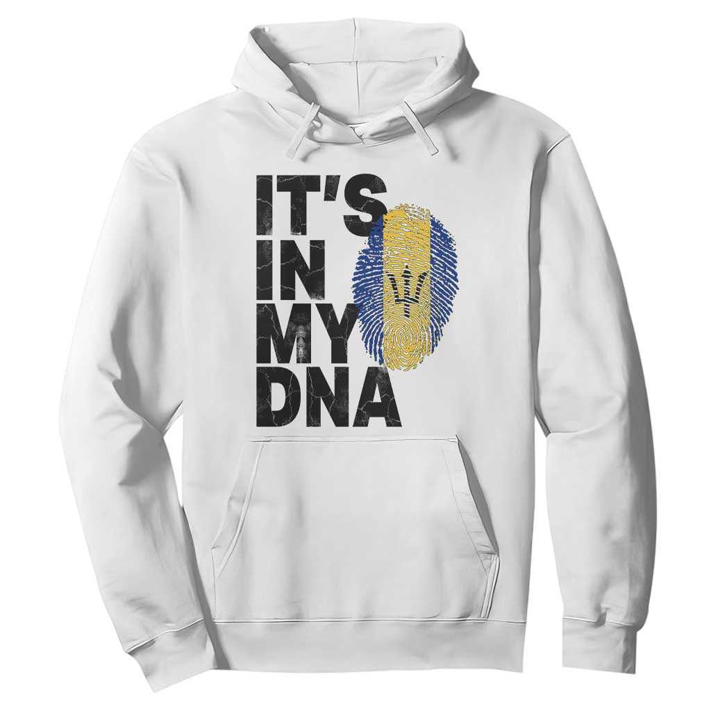It's In My DNA Barbados Barbadian Hoodie Pride Heritage Patriotic Gift TS10 White Print Your Wear