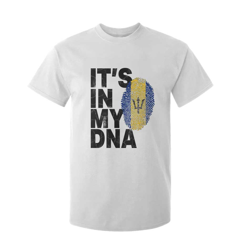 It's In My DNA Barbados Barbadian T Shirt For Kid Pride Heritage Patriotic Gift TS10 White Print Your Wear