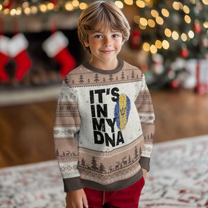 It's In My DNA Barbados Barbadian Ugly Christmas Sweater Pride Heritage Patriotic Gift TS10 Print Your Wear