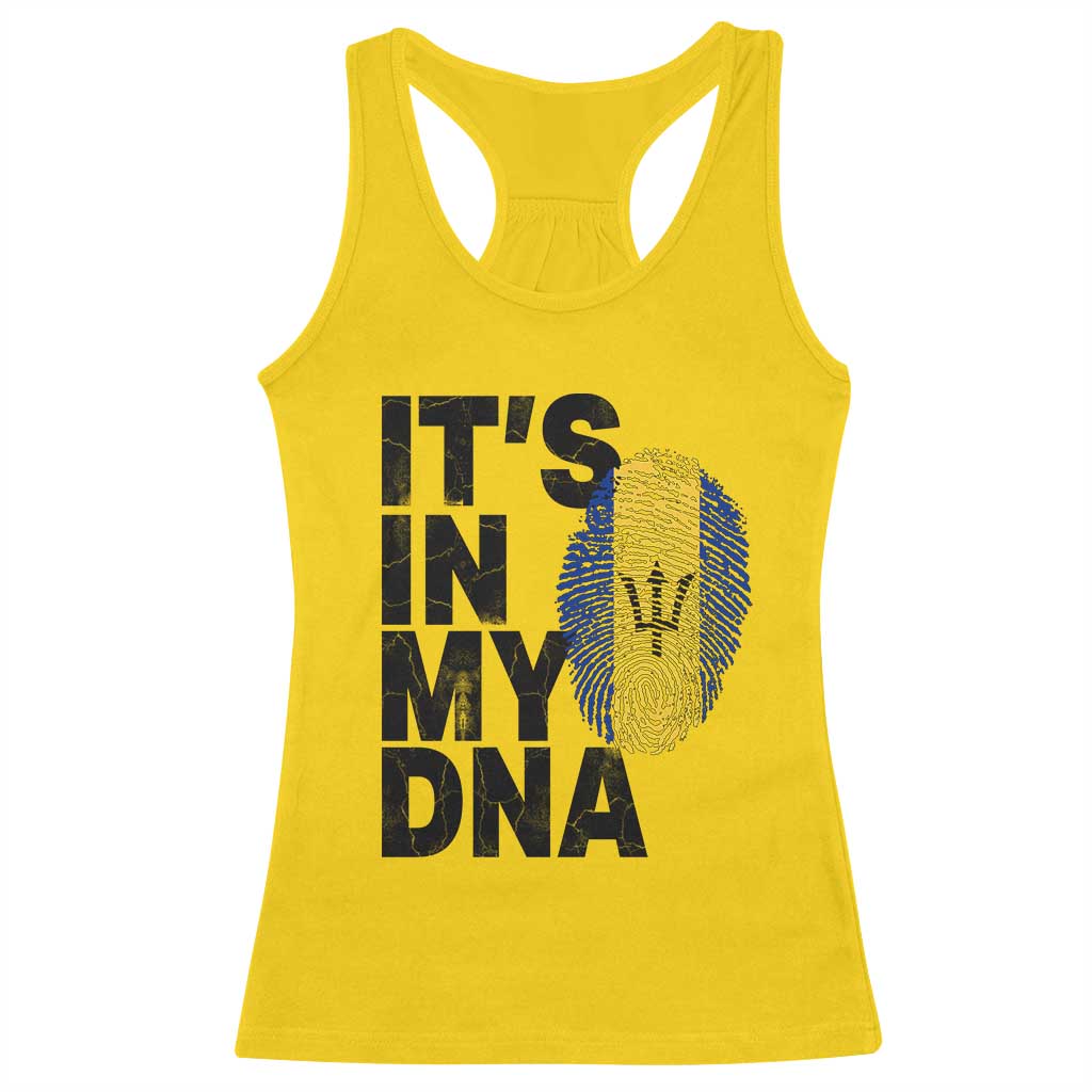 It's In My DNA Barbados Barbadian Racerback Tank Top Pride Heritage Patriotic Gift TS10 Daisy Print Your Wear
