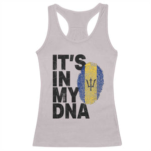 It's In My DNA Barbados Barbadian Racerback Tank Top Pride Heritage Patriotic Gift TS10 Ice Gray Print Your Wear