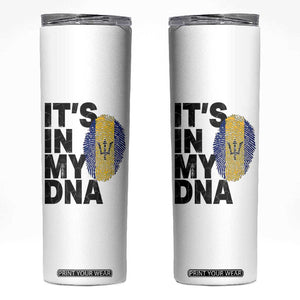 It's In My DNA Barbados Barbadian Skinny Tumbler Pride Heritage Patriotic Gift TS10 White Print Your Wear