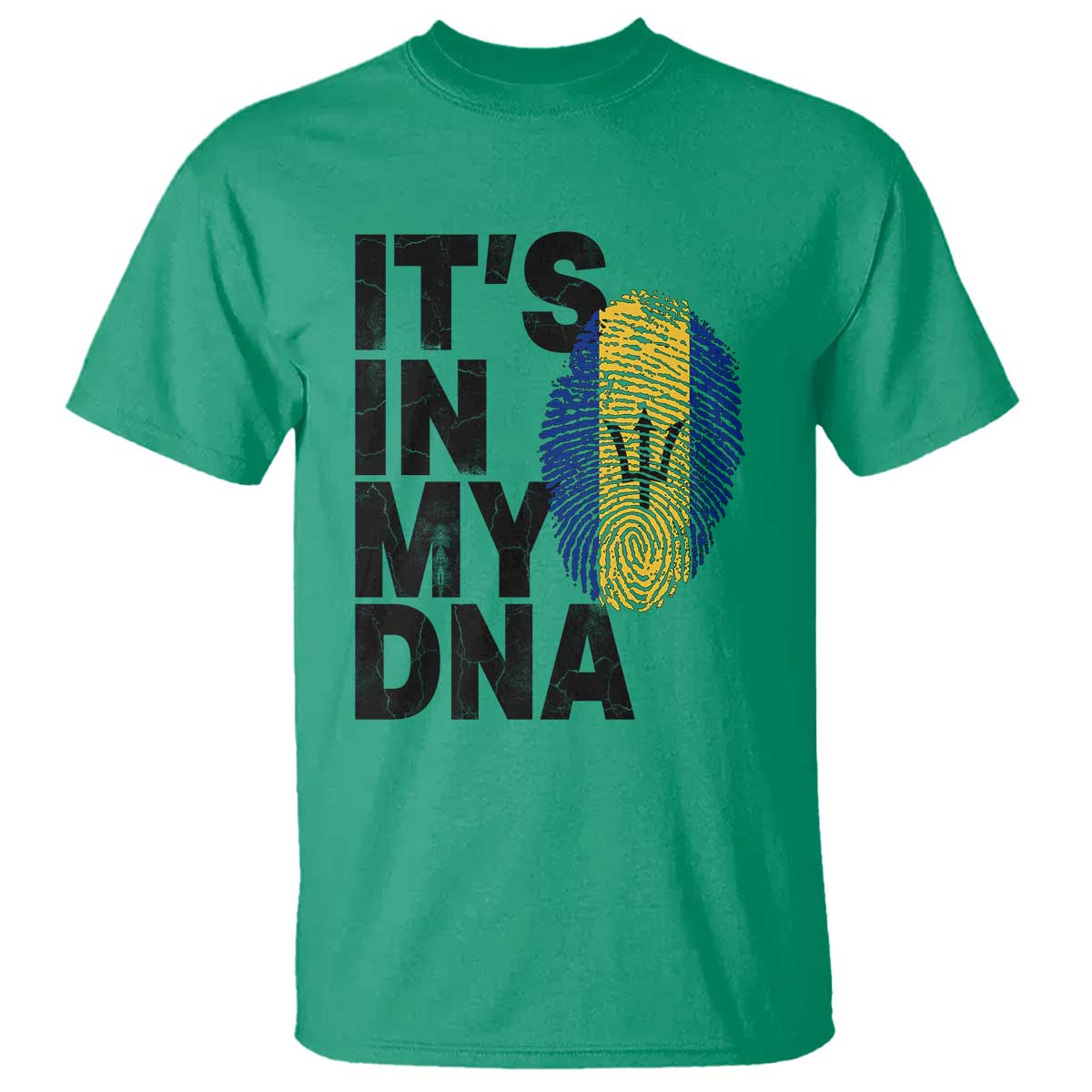 It's In My DNA Barbados Barbadian T Shirt Pride Heritage Patriotic Gift TS10 Irish Green Print Your Wear