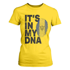It's In My DNA Barbados Barbadian T Shirt For Women Pride Heritage Patriotic Gift TS10 Daisy Print Your Wear