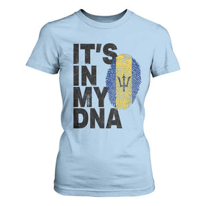 It's In My DNA Barbados Barbadian T Shirt For Women Pride Heritage Patriotic Gift TS10 Light Blue Print Your Wear