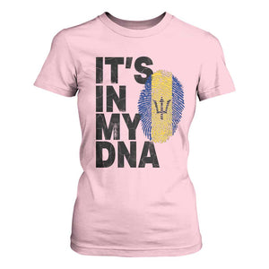 It's In My DNA Barbados Barbadian T Shirt For Women Pride Heritage Patriotic Gift TS10 Light Pink Print Your Wear
