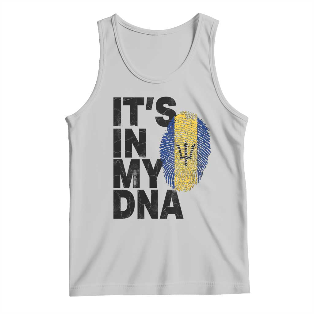 It's In My DNA Barbados Barbadian Tank Top Pride Heritage Patriotic Gift TS10 Ash Print Your Wear