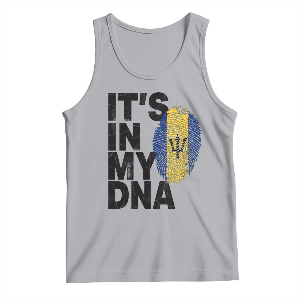 It's In My DNA Barbados Barbadian Tank Top Pride Heritage Patriotic Gift TS10 Athletic Heather Print Your Wear