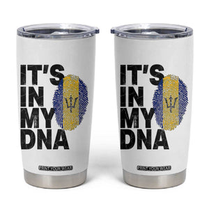 It's In My DNA Barbados Barbadian Tumbler Cup Pride Heritage Patriotic Gift TS10 White Print Your Wear