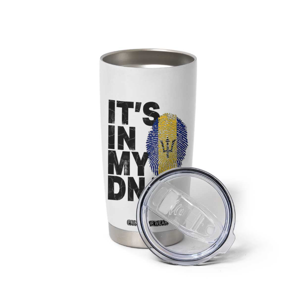 It's In My DNA Barbados Barbadian Tumbler Cup Pride Heritage Patriotic Gift TS10 Print Your Wear