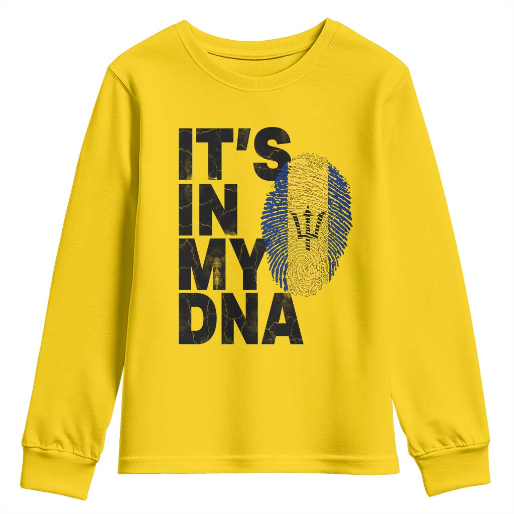It's In My DNA Barbados Barbadian Youth Sweatshirt Pride Heritage Patriotic Gift TS10 Daisy Print Your Wear