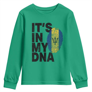 It's In My DNA Barbados Barbadian Youth Sweatshirt Pride Heritage Patriotic Gift TS10 Irish Green Print Your Wear