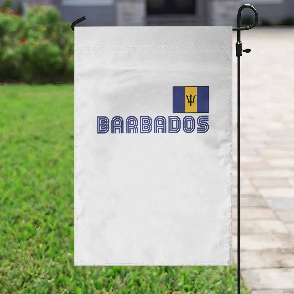 Retro Barbados Garden Flag Vintage Barbadian Souvenir Caribbean Island Pride Heritage Gift TS10 Print Your Wear