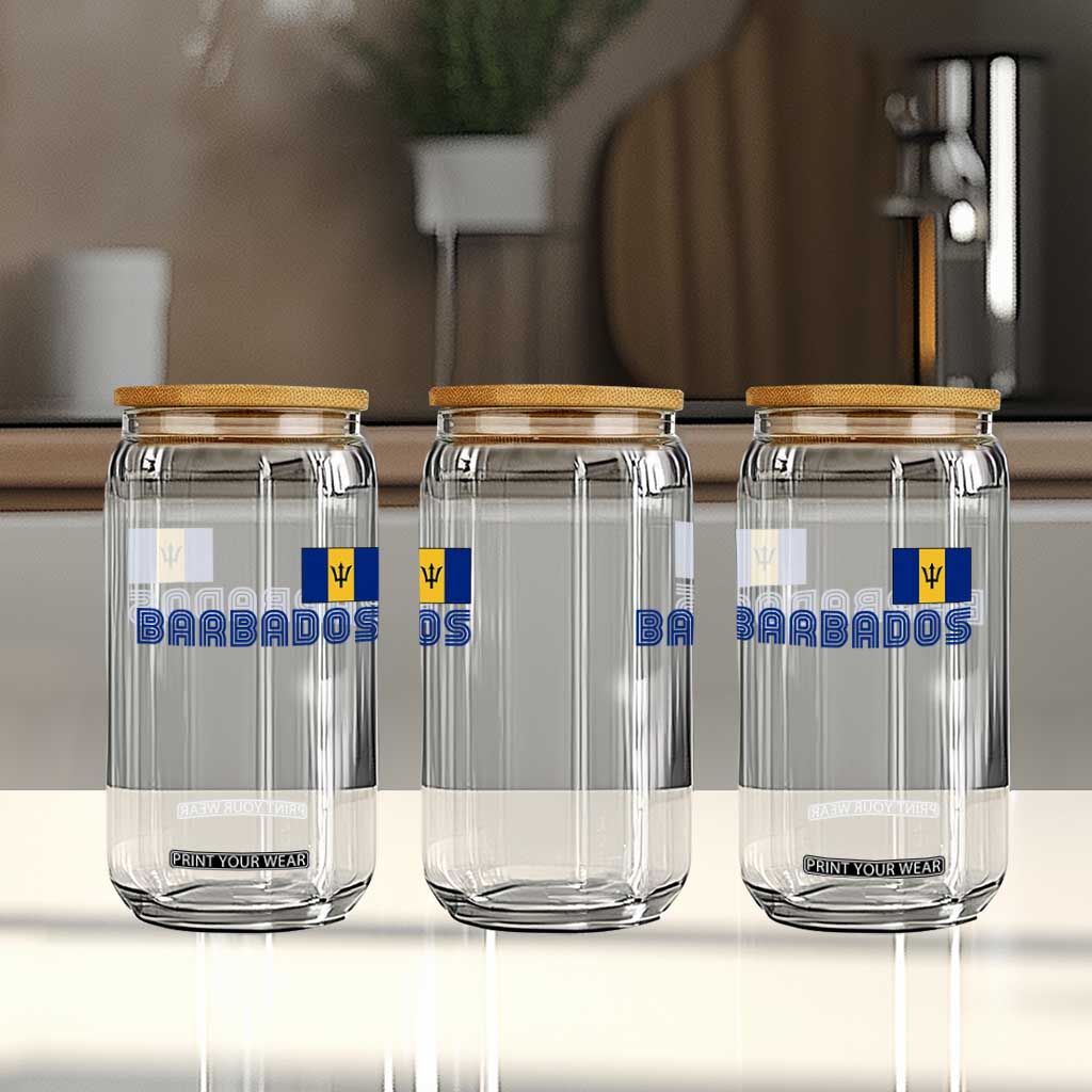 Retro Barbados Glass Can Vintage Barbadian Souvenir Caribbean Island Pride Heritage Gift TS10 Print Your Wear