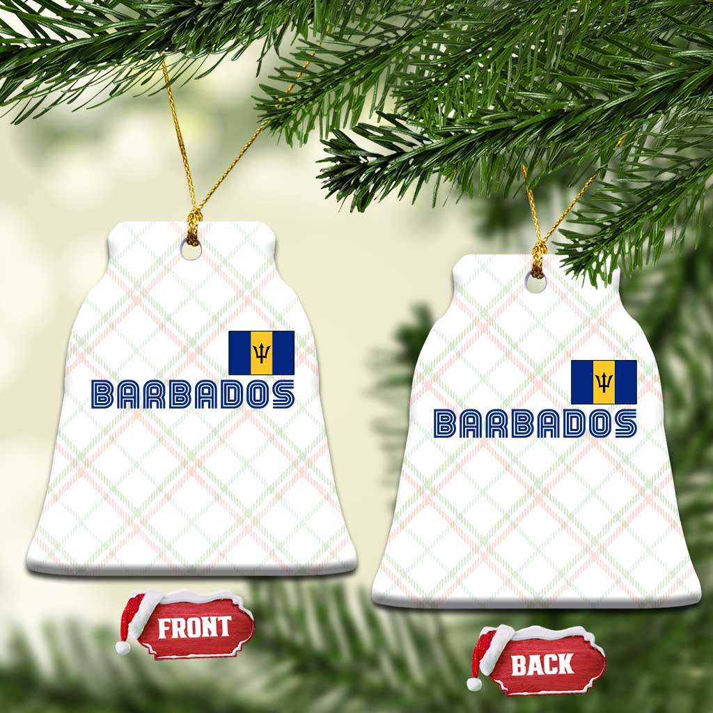 Retro Barbados Ceramic Ornament Vintage Barbadian Souvenir Caribbean Island Pride Heritage Gift TS10 Print Your Wear