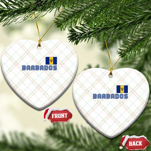 Retro Barbados Ceramic Ornament Vintage Barbadian Souvenir Caribbean Island Pride Heritage Gift TS10 Print Your Wear