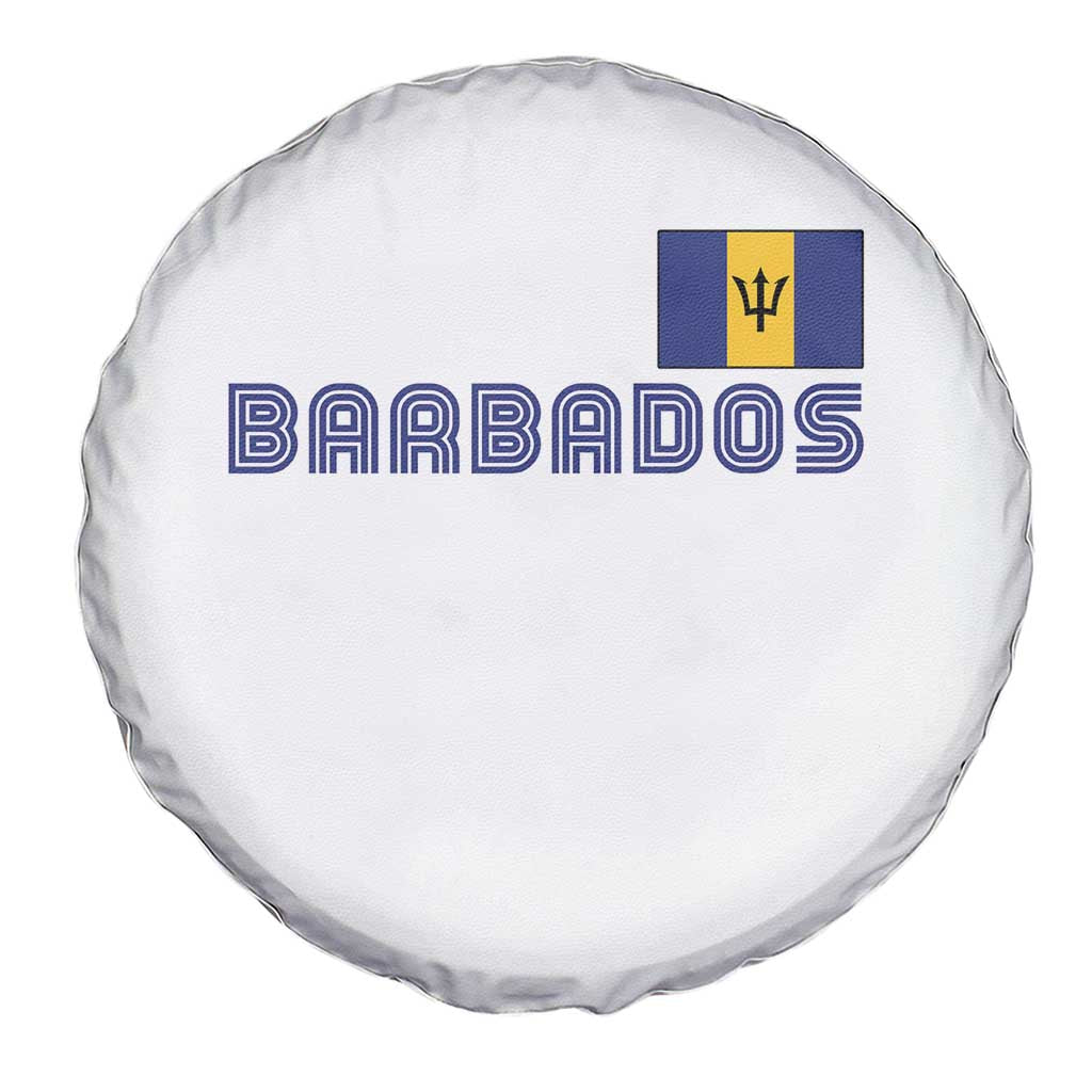 Retro Barbados Spare Tire Cover Vintage Barbadian Souvenir Caribbean Island Pride Heritage Gift TS10 Print Your Wear