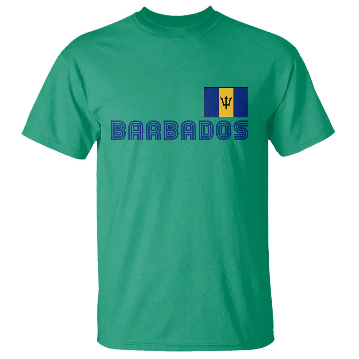 Retro Barbados T Shirt Vintage Barbadian Souvenir Caribbean Island Pride Heritage Gift TS10 Irish Green Print Your Wear