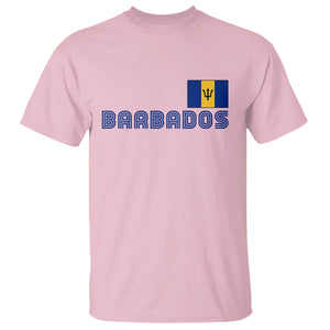Retro Barbados T Shirt Vintage Barbadian Souvenir Caribbean Island Pride Heritage Gift TS10 Light Pink Print Your Wear