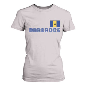 Retro Barbados T Shirt For Women Vintage Barbadian Souvenir Caribbean Island Pride Heritage Gift TS10 Ice Gray Print Your Wear