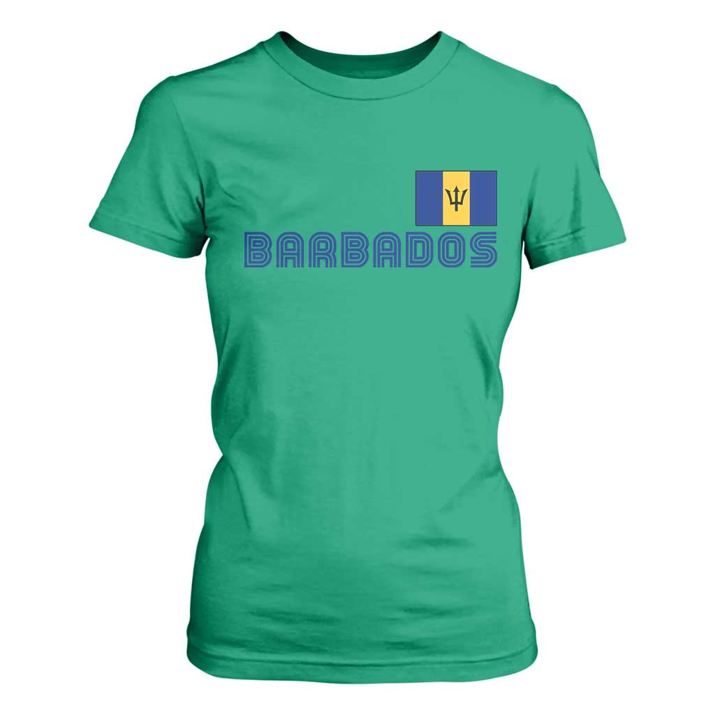 Retro Barbados T Shirt For Women Vintage Barbadian Souvenir Caribbean Island Pride Heritage Gift TS10 Irish Green Print Your Wear