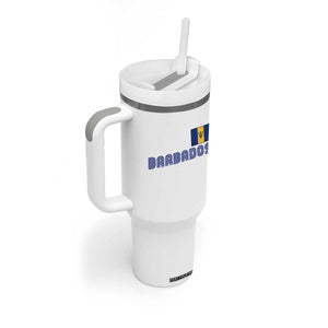 Retro Barbados Tumbler With Handle Vintage Barbadian Souvenir Caribbean Island Pride Heritage Gift TS10 Print Your Wear