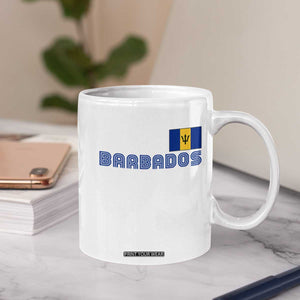 Retro Barbados Coffee Mug Vintage Barbadian Souvenir Caribbean Island Pride Heritage Gift TS10 Print Your Wear