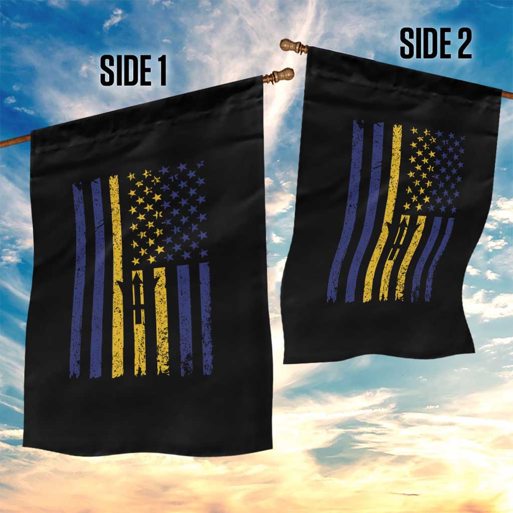 Barbados American Flag Garden Flag Distressed Barbadian Pride Patriotic Heritage Gift TS10 Print Your Wear