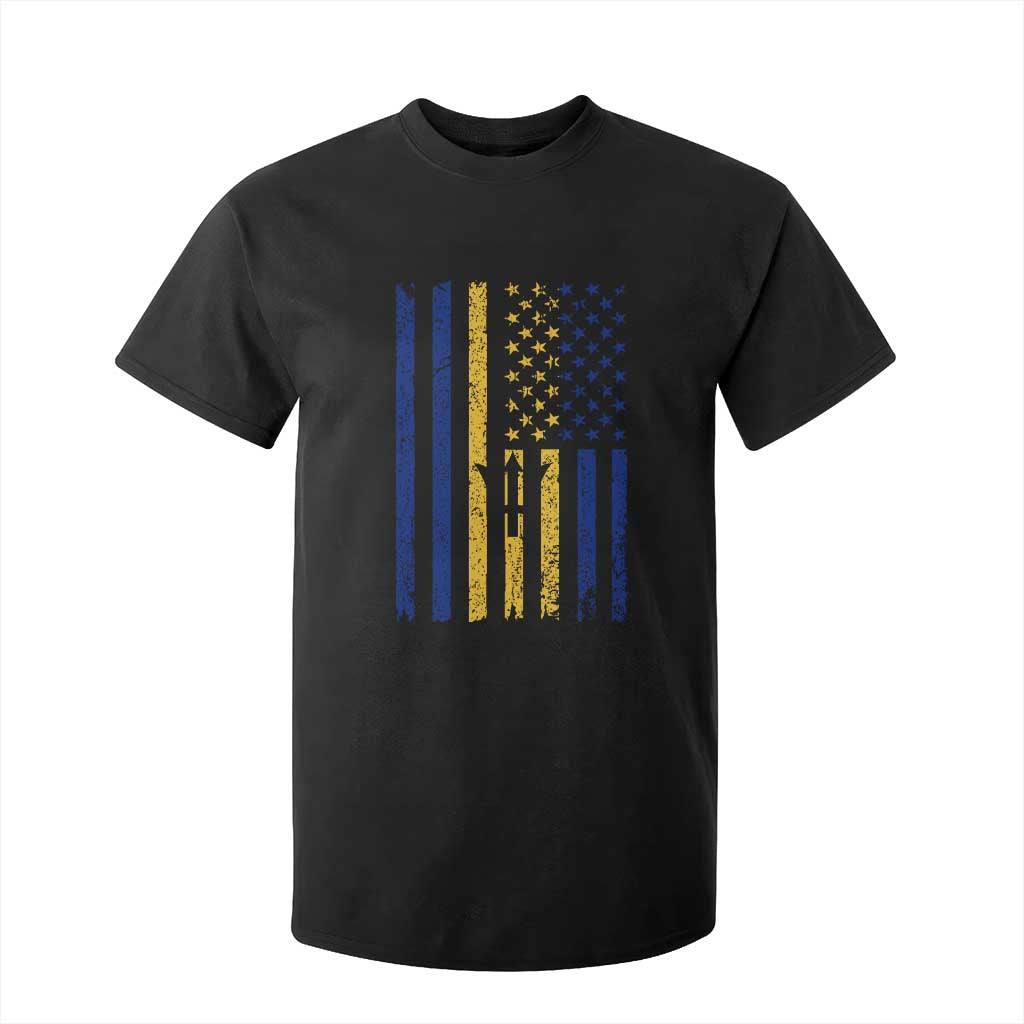 Barbados American Flag T Shirt For Kid Distressed Barbadian Pride Patriotic Heritage Gift TS10 Black Print Your Wear