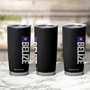 Belize Flag Tumbler Cup Distressed Central American Pride Heritage Gift TS10 Print Your Wear