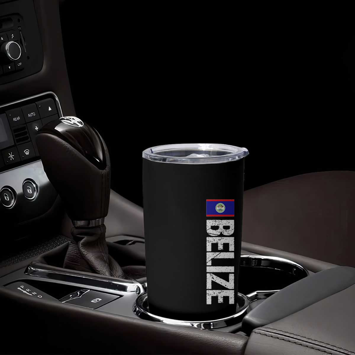 Belize Flag Tumbler Cup Distressed Central American Pride Heritage Gift TS10 Print Your Wear