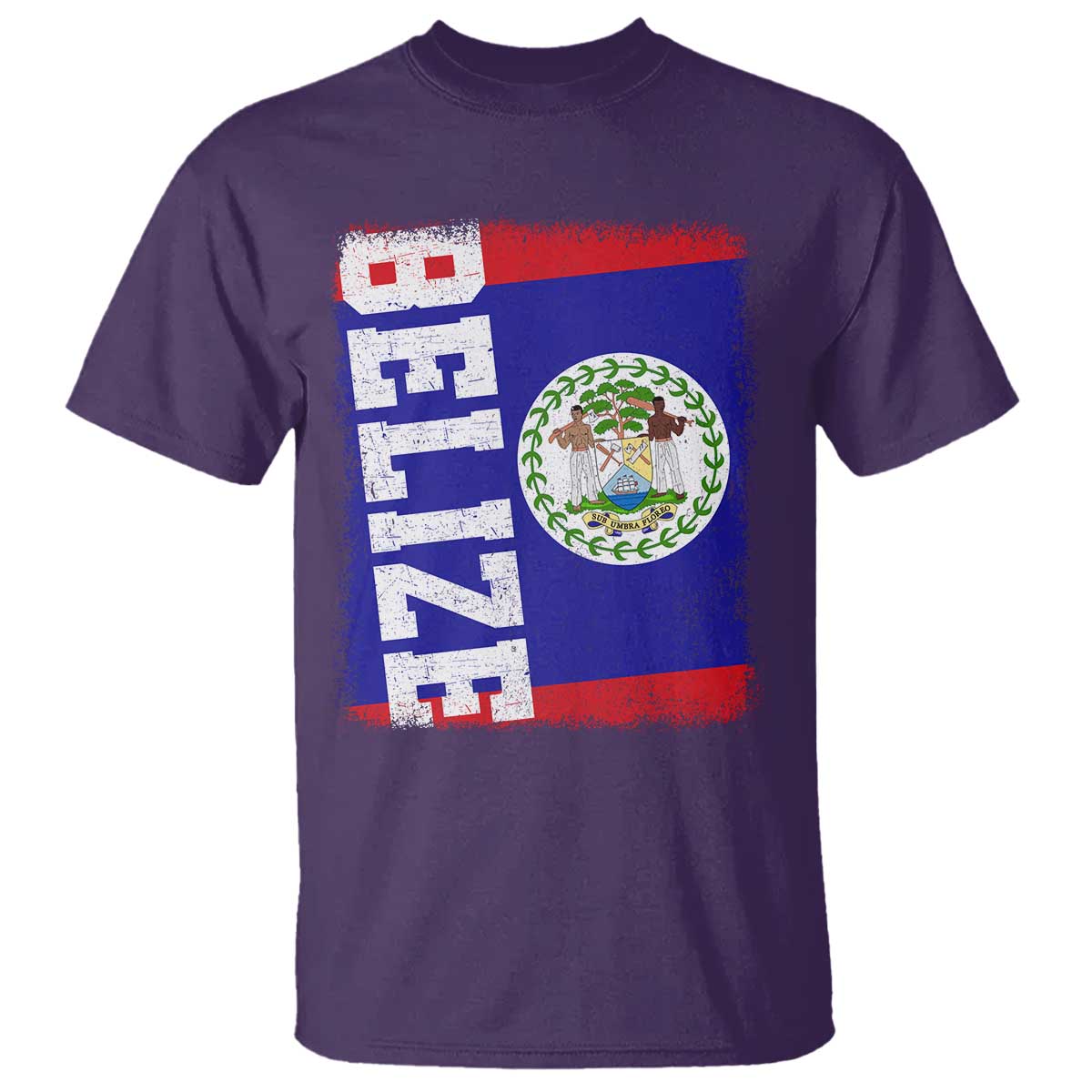 Vintage Belize T Shirt Distressed Flag Central American Pride Heritage Gift TS10 Print Your Wear