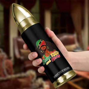 Saint Kitts and Nevis Princess Bullet Tumbler Melanin Afro Girl Heritage Gift for Black Girls TS10 Print Your Wear